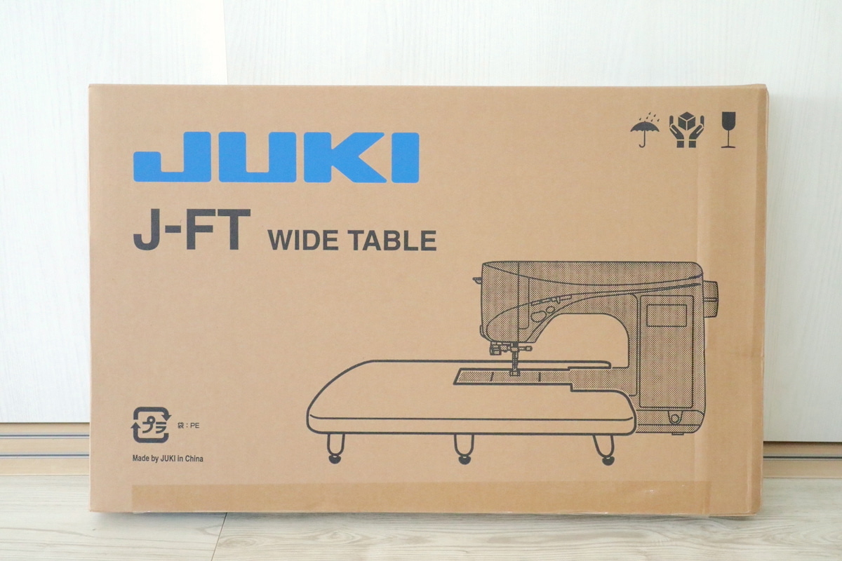 【新品未使用】JUKI 高級万能ミシン f550-Jワイドテーブル付きブラザー